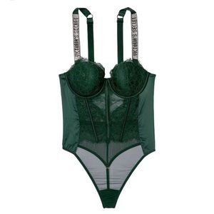 VICTORIA'S SECRET Lightly Lined Logo Shine Strap Teddy S